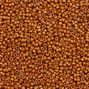 Miyuki rocailles Perlen 15/0 - Duracoat opaque sienna brown 15-4459